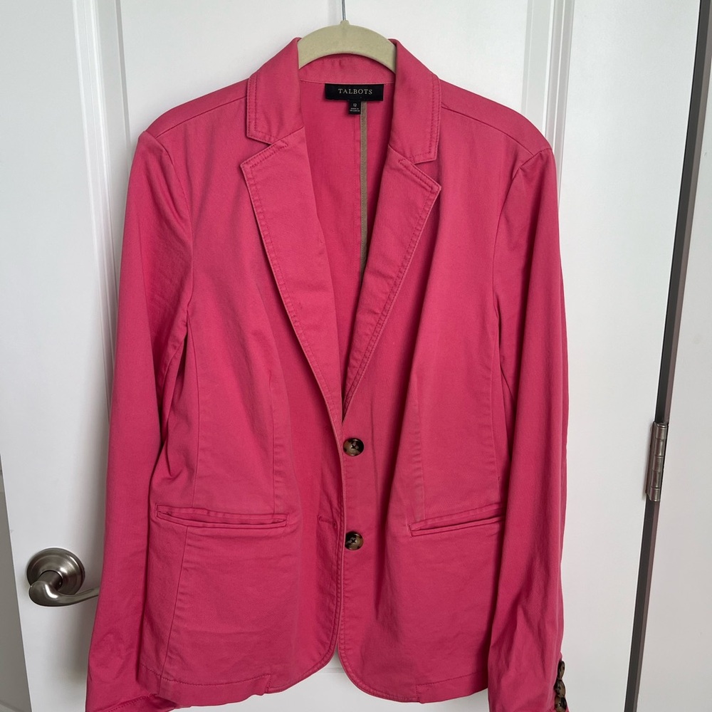 Talbots Women's Pink Blazer